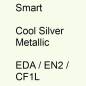 Preview: Smart, Cool Silver Metallic, EDA / EN2 / CF1L.
